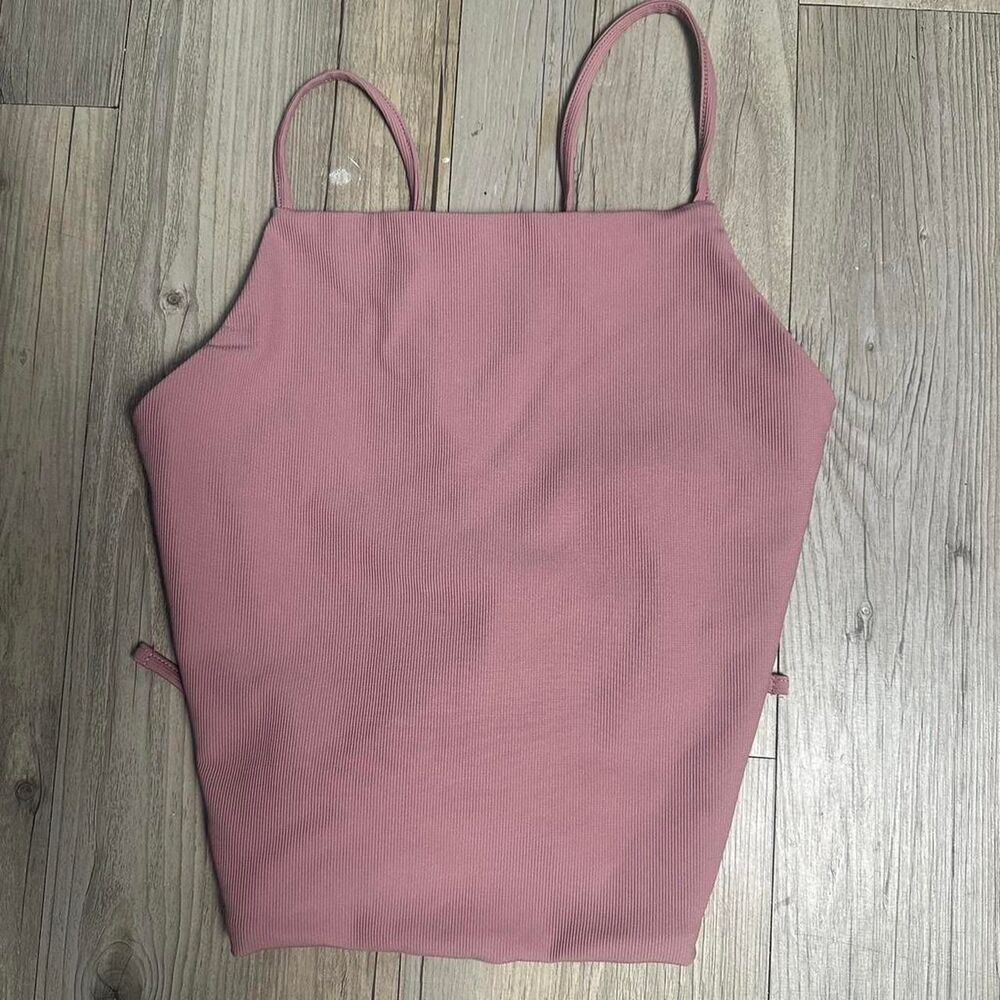 Cotton-on Women's Pink Crop-top